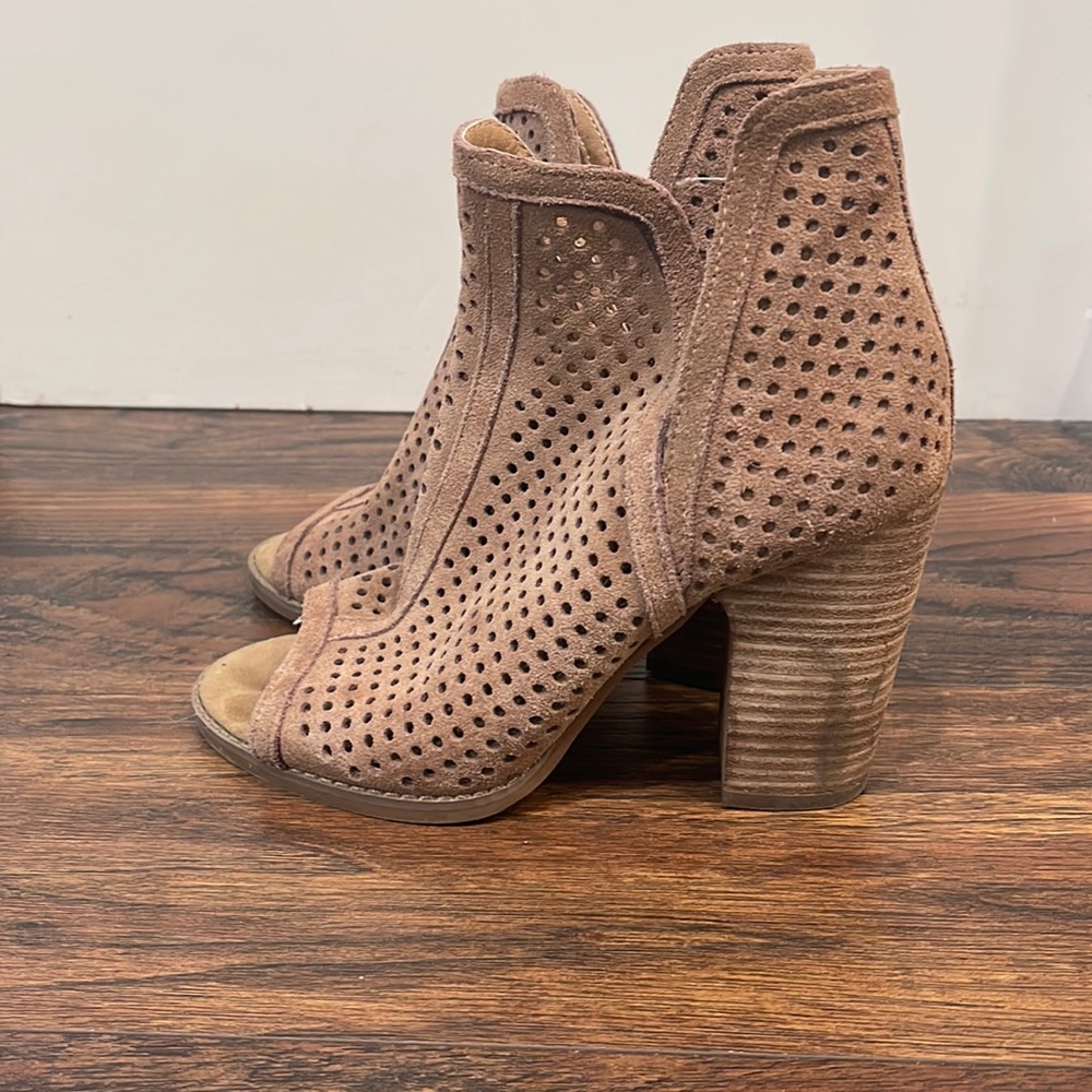 Lucky brand suede booties